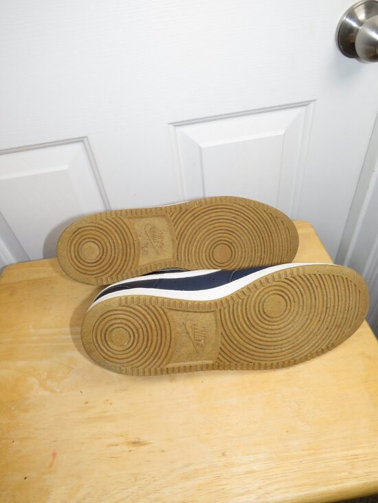 Nike Court Vision Lo Shoes Blue Obsidian White Sneakers FZ5547-400 Men Size 11.5